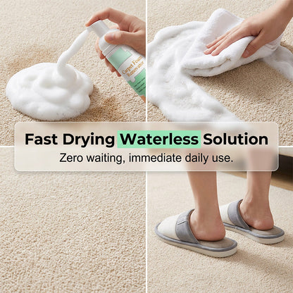 🏆 Last Day Special Price ! 🔥Buy 1 Get 1 Free🎁Waterless Carpet Foam Stain Remover with Towel